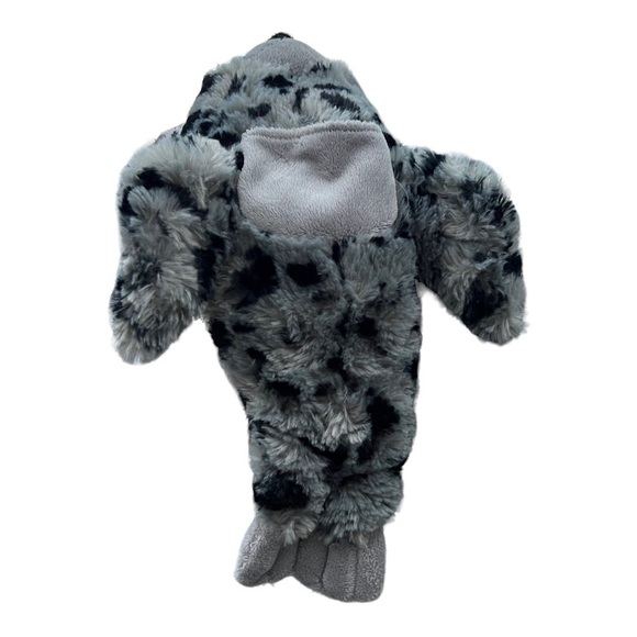 The Petting Zoo Harbor Seal Stuffed Animal Gray‎ 14” Mom Realistic - Picture 8 of 8